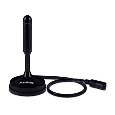 Imagem de Antena Interna E Externa Para Tv Digital Aquário Dtv-100 Vhf Uhf Fm E Hdtv Digital Preto