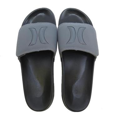 Imagem de Chinelo Hurley Slide Icon Preto Grafite-Masculino