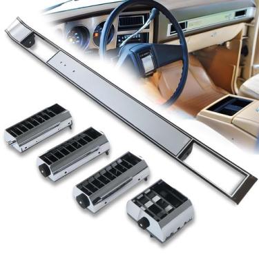 Imagem de Kit de placa de ventilação FEIMAOTUI Dash AC para Chevy GMC 1981-91