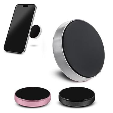 Imagem de Suporte magnético de telefone para carro - Suporte de telefone para veículo - compatível com todos os modelos de telefone (prata)