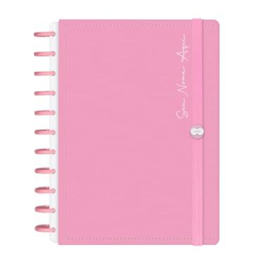 Imagem de Caderno De Disco Iscool Inteligente 140 Folhas Personalizado Solid Colors Rosa G+