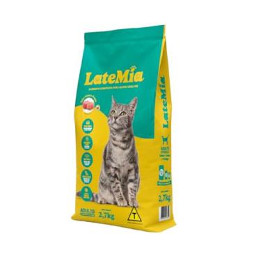 Imagem de Ração LATEMIA Gatos Adultos Sabor Carne e Frango 2,7 kg