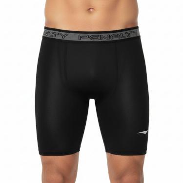 Imagem de Bermuda Térmica Penalty Masculina 331184 Preto-Masculino