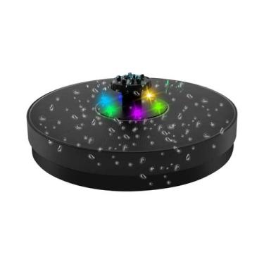 Imagem de Bomba De Fonte Solar LED Colorida Para Banheira De Pássaros, Piscina, 