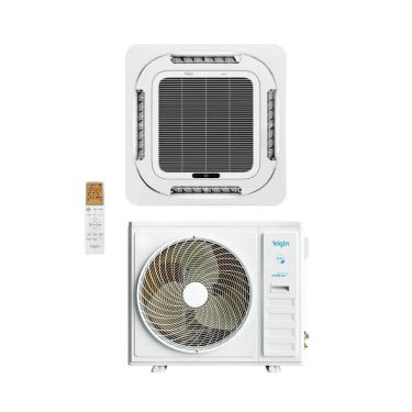 Imagem de Ar Condicionado Split Cassete 4 Vias 57000 BTUs Inverter Elgin Wifi Frio 45KXFI60C2WA -...