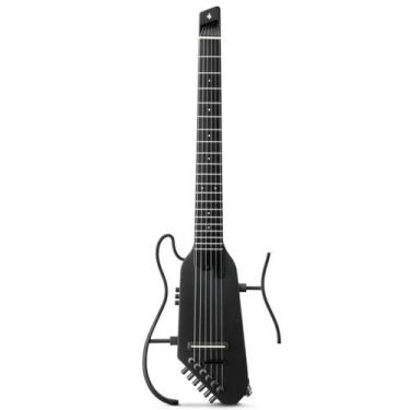 Imagem de Violão Portátil Eletroacústico Nylon Donner Hush-C, HushC_BK