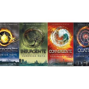 Imagem de Kit 4 Livro Veronica Roth Divergente Convergente Insurgente