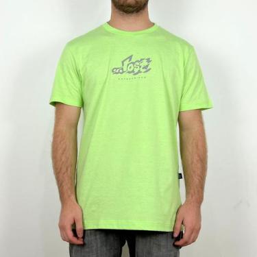 Imagem de Camiseta Lost Reflective Verde Menta - Masculino