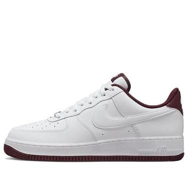 Imagem de Nike Tênis de basquete masculino Air Force 1 '07 An20, Beterraba branca/branca-escura, 13