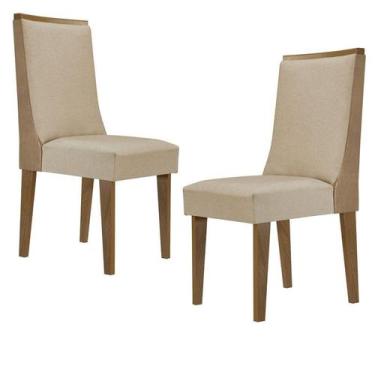 Imagem de Cadeiras Para Mesa De Jantar 100% Mdf - Dakota - Móveis Rufato