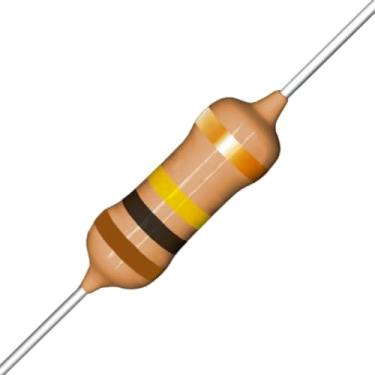 Imagem de Resistor 100K -1/4W-5% Kit com 100 Unidades - Para Eletrônica