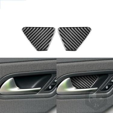 Imagem de Adequado para VW Scirocco 2009-2016, tampa de tigela de maçaneta de porta, tigela de maçaneta interna de carro, acabamento de tigela de maçaneta de porta, decoração de carro
