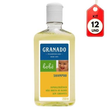 Imagem de Kit C-12 Granado Bebê Neutro Shampoo 250ml