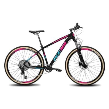 Imagem de Bicicleta Aro 29 Kog 12V Disco Hidráulico Suspensão c/Trava,17,Preto Rosa Azul