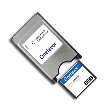 Imagem de Cartão CF Compact Flash 128mb 256mb 512mb 1GB 2GB 4G Cartão de memória para máquina de controle numérico CNC IPC adaptador PCMCIA (Flash compacto de 8 GB para PCMCIA)