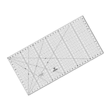 Imagem de Régua Patchwork Scrapbook Corte Artesanato 15x30 cm - Fenix