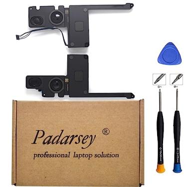 Imagem de Alto-falantes internos de reposição Padarsey com alto-falante esquerdo + conjunto direito compatível com MacBook Pro 15" Retina A1398 (metade de 2012, início de 2013) 2014 2015