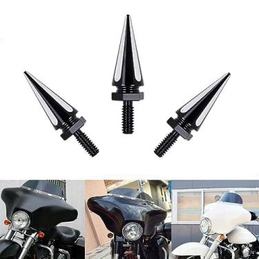 Imagem de CWXEDN FLHX Street Glide Parafusos de carenagem kit de parafusos de acabamento de para-brisa de parafusos compatíveis com Harley Touring Ultra Limited Electra Glide Street Glide FLHX 1996-2013