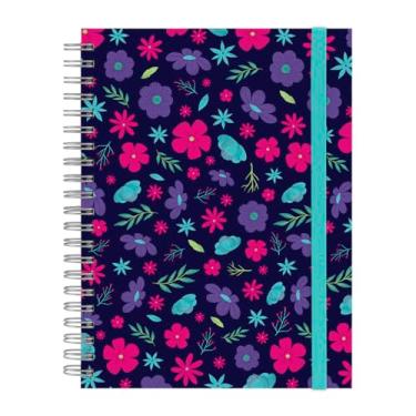 Imagem de Caderno Universitário Plus Florescer Roxo 10 Matérias