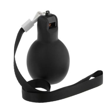 Imagem de Milageto Assobios de mão, apitos de sobrevivência, com colhedores, apitos esportivos, apitos de treinador para acampamento, futebol, professores ao ar livre, PRETO