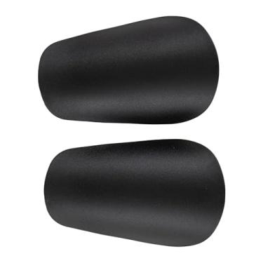 Imagem de Tachiuwa Caneleiras de futebol, 2 peças, proteção para pernas, almofadas protetoras para meninos, homens e mulheres, XS, PRETO