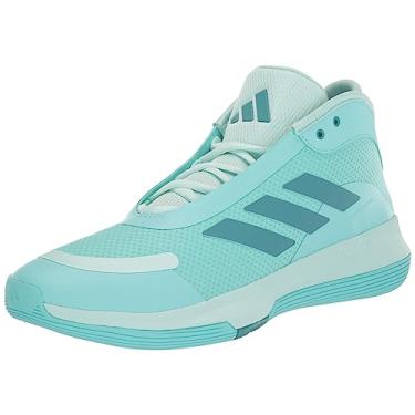 Imagem de adidas Tênis unissex adulto Bounce Legends, Flash Aqua/Arctic Fusion/Semi Flash Aqua, 5.5 Women/4.5 Men