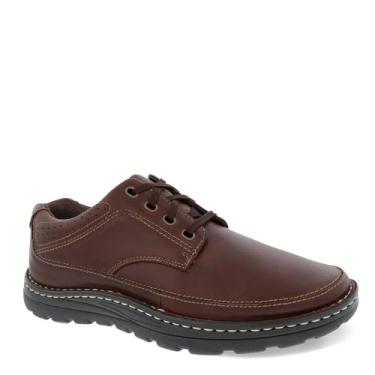 Imagem de Drew Sapato masculino Toledo II 40200 de couro, Brandy, 8.5 X-Wide