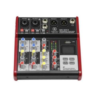 Imagem de Mesa de som mak pro mk-mx4 4 canais, U