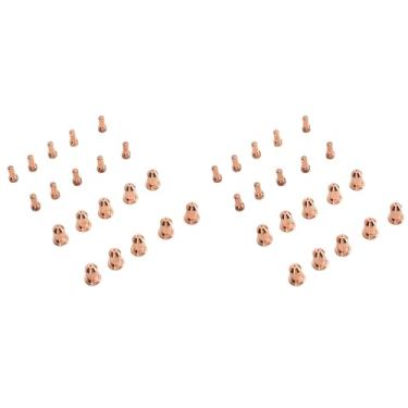 Imagem de Bocal de Eletrodo 40 Peças, Eletrodo de Plasma 52558, Bico de Plasma 51311 P1.3 Adequado para Tocha de Corte Pt80 Ipt-80 Ptm-80