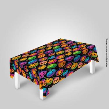 Imagem de Toalha de Mesa Retangular Abóboras Travessas - PRESENTE-BRINDE