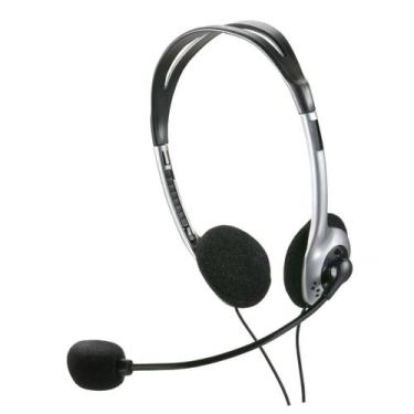 Imagem de Headset Multilaser PH002 Stereo Básico C/ Microfone C/ Fio P2 - Preto
