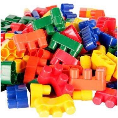 Imagem de Bloco infantil de montar e brincar - Mundo Oficial