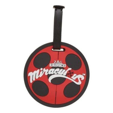Imagem de Tag Identificador de Mala Miraculous Ladybug Produt Original, Vermelho