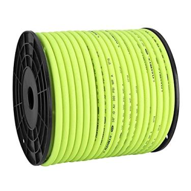 Imagem de Flexzilla Mangueira de ar Pro, carretel de plástico a granel, 3/8" x 76 m, resistente, leve, híbrida, ZillaGreen - HFZ38250YW