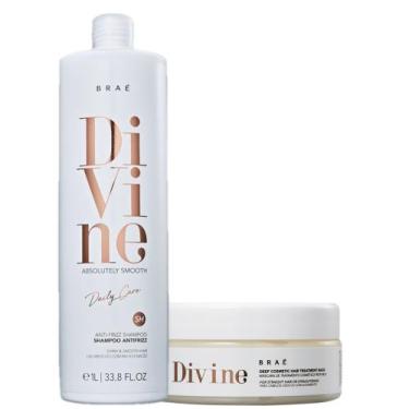 Imagem de Kit BRAE Divine Limpeza e Hidratacao Eficaz (2 Produtos) - BRAÉ