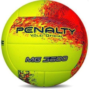 Imagem de Bola vôlei penalty-mg 3600 xxi-5213212850-u-amarelo/laranja/azul, Amar