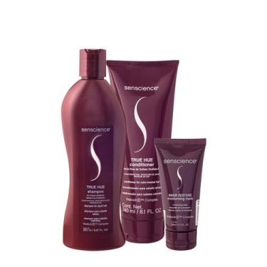 Imagem de Kit Senscience True Hue Inner Restore Home Care 50 (3 produtos)