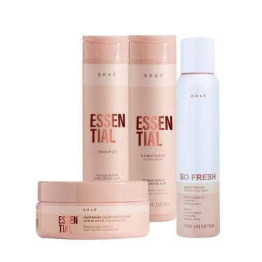 Imagem de Kit Braé Essential So Fresh - Máscara P (4 produtos)
