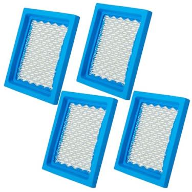 Imagem de Ceukius Pacote com 4 filtros de ar 14 083 22-S compatíveis com Kohler XT650 XT675 XTX650 XTX675 Engine Toro 55.9 cm Recycler Mower 20377 20378 20371