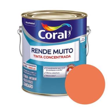 Imagem de Tinta Acrílica Coral Rende Muito Fosca Standard 3,2 Litros - AKZO NOBE