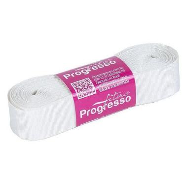 Imagem de Fita Gorgurão Progresso 15mm nº3 - 10m Cor 690 Off White - 01 unidade 