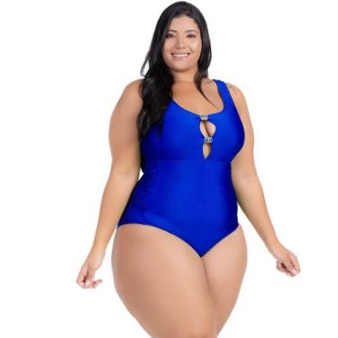 Imagem de Maio Body Acinturado Plus Size Modela Cintura Liso Casual - HYPE MODAS