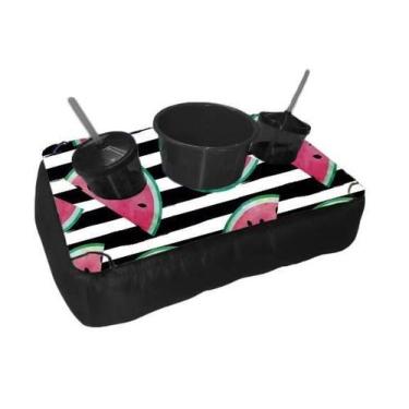 Imagem de Almofada Bandeja Pipoca Balde e 2 Copos Personalizado Melancia - Deluz