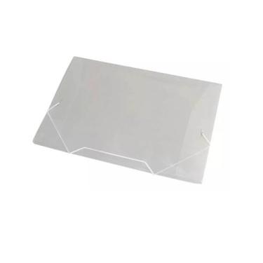 Imagem de Pasta Aba Elástica Meio Oficio Cristal C/10 Acp