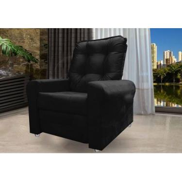 Imagem de Poltrona Confor Astra Tec Reclinavel Extensao Cilios Sala De Estar E P