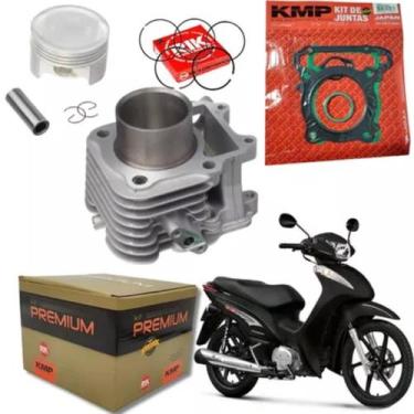 Imagem de Kit Cilindro Biz 125 2009 em diante Injeção Eletronica - KMP