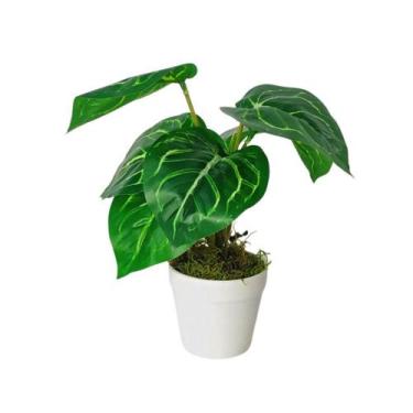 Imagem de Arranjo de Planta Artificial em Vaso de Plástico - Decor Artificial , 