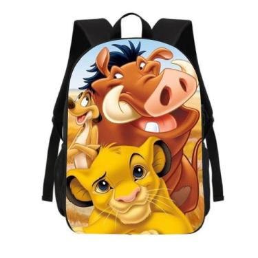 Imagem de Mochila Escolar Rei Leão Volta as Aulas