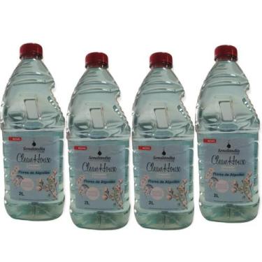 Imagem de 4 Limpador Perfumado Multiuso 2 Litros Aromas Senalândia Cheirinho Amb