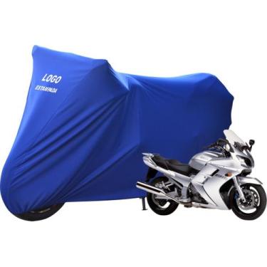 Imagem de Capa Sob Medida De Tecido Para Moto Yamaha FJR 1300 - Mz, Azul